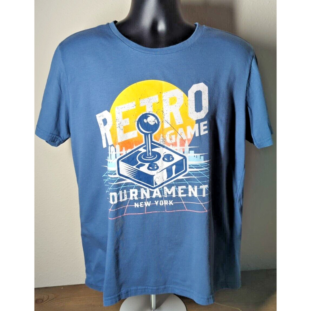 Retro Game Tournament New York T Shirt Size L
